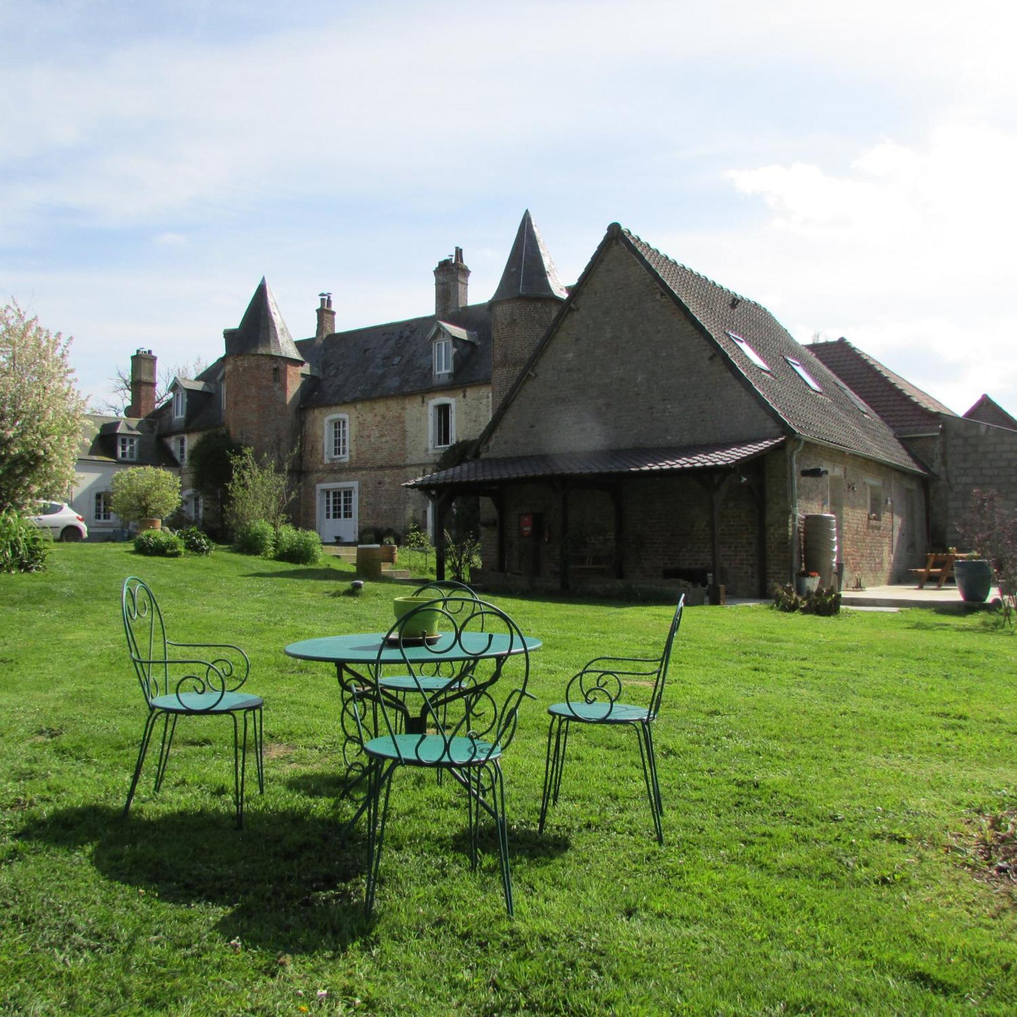 Gite Manoir Les Camps Greslins Questrecques Extérieur photo